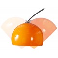 Designová jedinečná stojací lampa Big Bow II oranžová 175 - 205cm