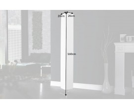 Stylová moderní stojací lampa Paris 160cm bílá