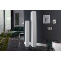 Stylová moderní stojací lampa Paris 160cm bílá