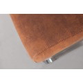 Stylová komfortní jídelní židle Comfort Vintage světle hnědá