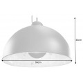 Designové elegantní svítidlo Studio černé / stříbrné