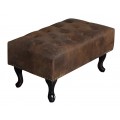 Luxusní taburetka Chesterfield Antik Look