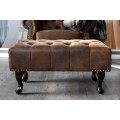 Luxusní taburetka Chesterfield Antik Look