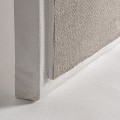 Luxusní art deco obdélníkový obraz Artis s geometrickými tvary v béžové hnědé a šedé barvě s reliéfní texturou 150 cm