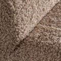 Produkt Luxusní retro béžové křeslo Aliona s bouclé potahem a masivní dřevěnou hnědou konstrukcí 89 cm