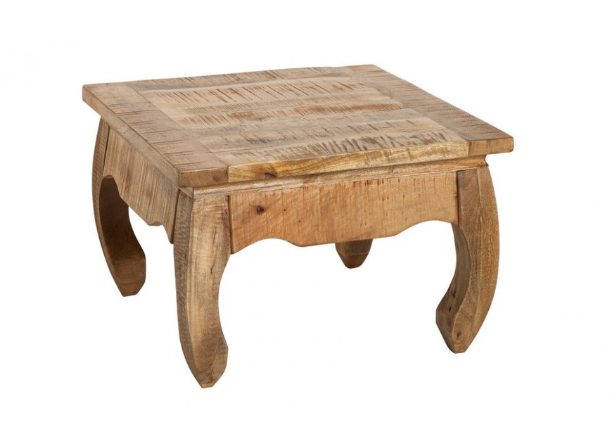 Stylový konferenční stolek z masivu Opium 60 cm