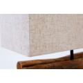 Designová stolní lampa Periferní 40cm béžová
