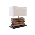 Designová stolní lampa Periferní 40cm béžová