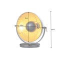 Retro elegantní stolní lampa Studio 40 cm černá / zlatá