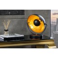 Retro elegantní stolní lampa Studio 40 cm černá / zlatá