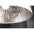 Luxusní elegantní závěsné svítidlo Glow bílo-stříbrné 50cm