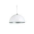 Luxusní elegantní závěsné svítidlo Glow bílo-stříbrné 50cm