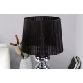 Luxusní moderní stolní lampa Mia černá