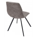 Designová židle Amsterdam Retro antique šedá
