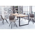 Designová židle Amsterdam Retro antique šedá