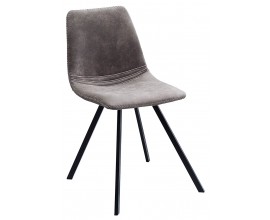 Designová židle Amsterdam Retro antique šedá