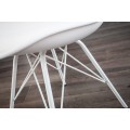 Designová moderní židle Scandinavia bílá