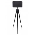 Designová stojací retro lampa Tripod černá