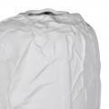 Moderní vysoká bílá porcelánová váza Crumple s efektem zmačkaného papíru 56 cm