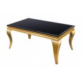 Glamour barokní jídelní sestava Gold Barock v moderním stylu