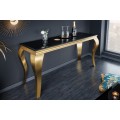 Glamour barokní jídelní sestava Gold Barock v moderním stylu