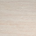 Moderní mramorový příruční stolek Cube Travertino v krémovém odstínu v obdélníkovém tvaru 50 cm