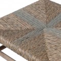 Designová etno jídelní židle Nara z jilmového dřeva s výpletem z mořské trávy v hnědé barvě 86 cm Designová etno jídelní židle Nara z jilmového dřeva s výpletem z mořské trávy v hnědé barvě 86 cm
