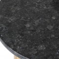 Glamour dvouúrovňový příruční stolek Duomarble se zaoblenou mramorovou bílou a černou deskou se zlatými nožičkami 64 cm Glamour dvouúrovňový příruční stolek Duomarble se zaoblenou mramorovou bílou a černou deskou se zlatými nožičkami 64 cm