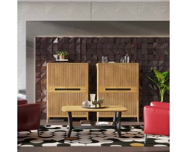 Kolekce luxusn&iacute;ho masivn&iacute;ho n&aacute;bytku Tallin v modern&iacute;m art deco stylu