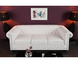 Kolekce chesterfield sedaček a křesel CHESTERFIELD WHITE