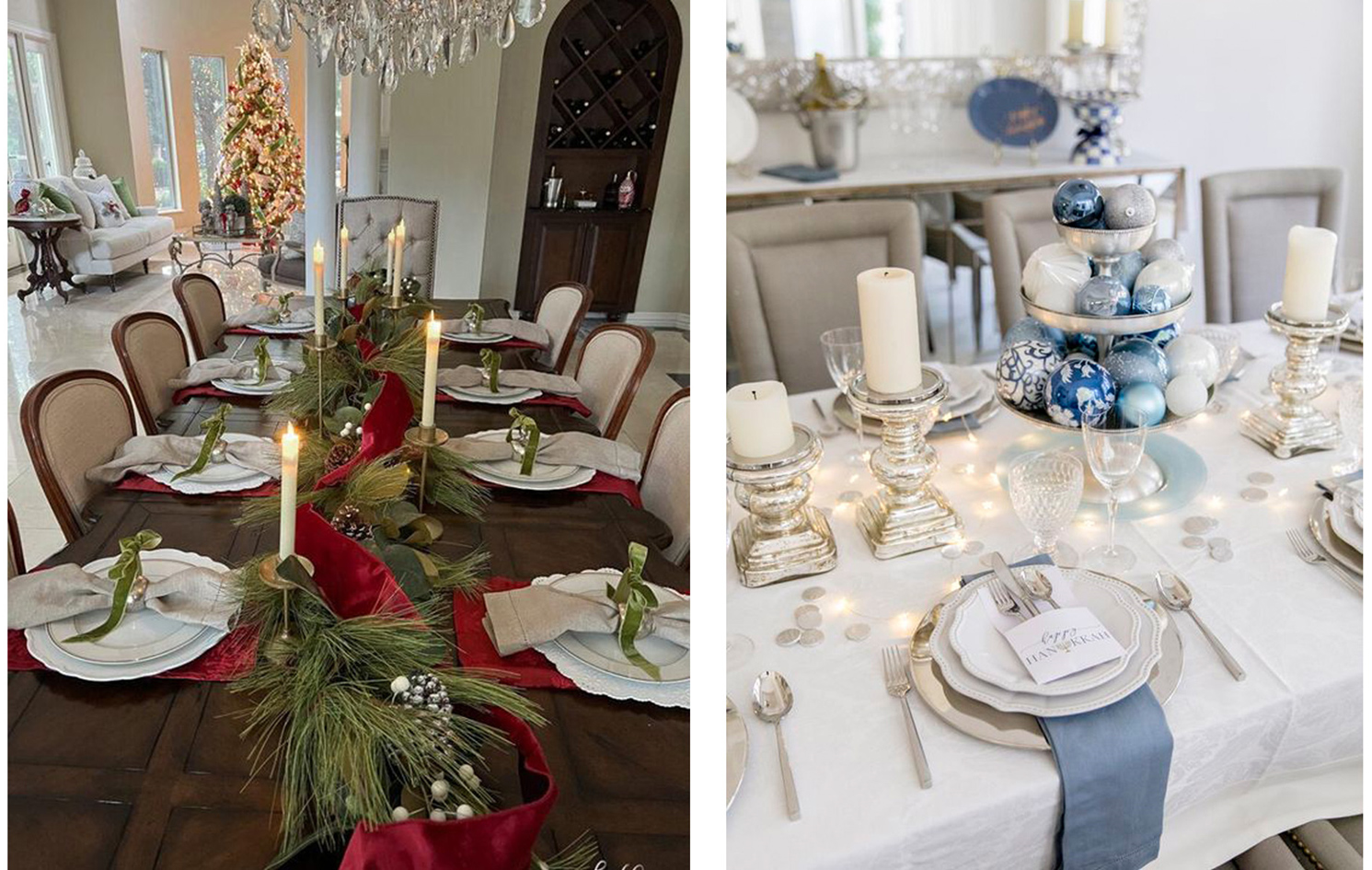 Štýlové stolovanie so zimným a vianočným nádychom vo vašej jedálni